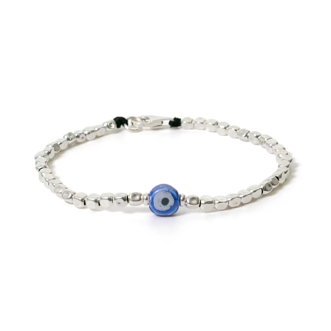 Hot Blue Eye Uomo Bracciali Argento 925 | Bracciali Serie Lucky