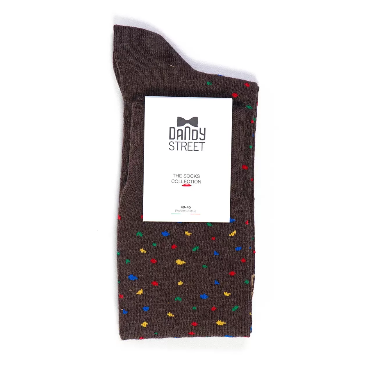 Best Confetti Brown Uomo Calzini Classics