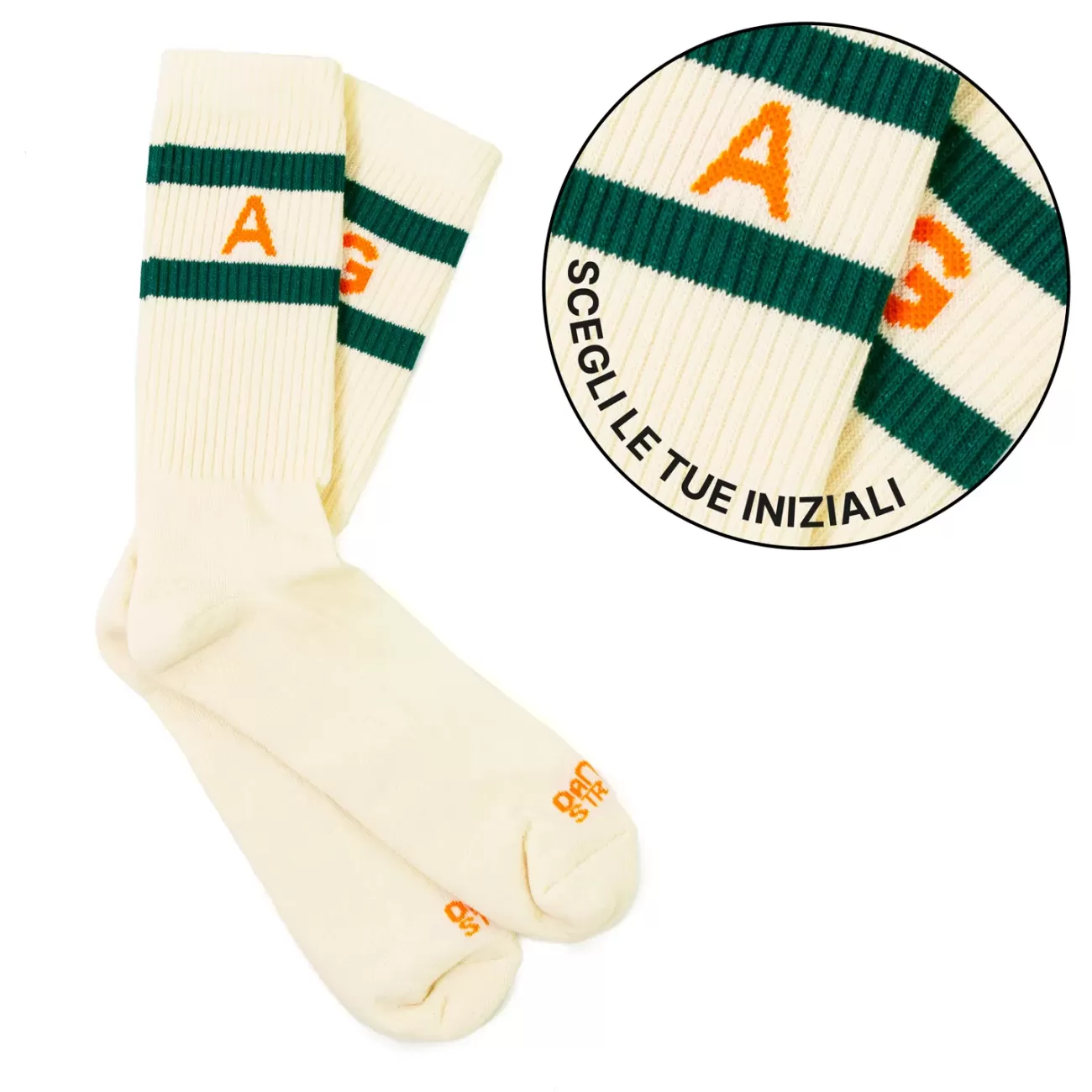 Shop Sport Socks – calze con iniziali personalizzabili Uomo The Alphabet Collection